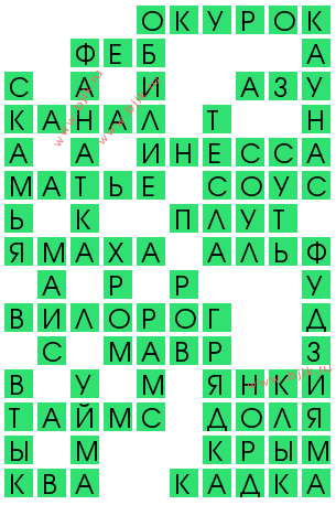 сканворд 12030