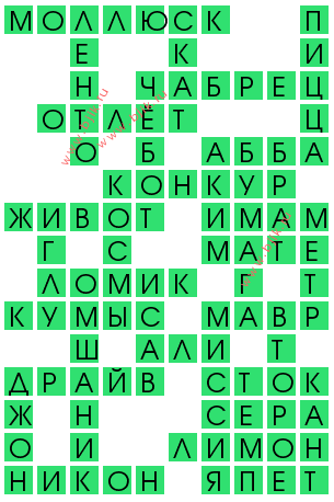 сканворд 12031