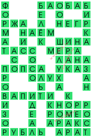 сканворд 12047