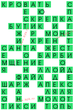 сканворд 12053