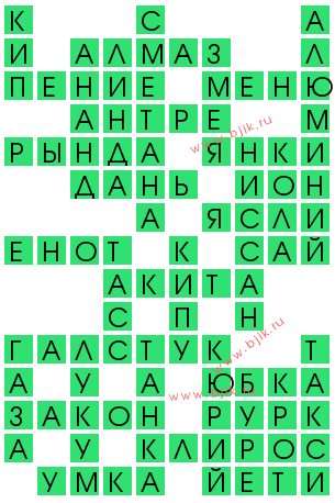 сканворд 12068