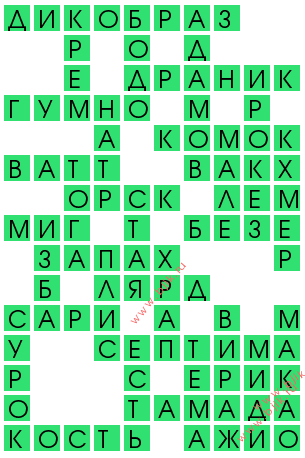 сканворд 12073