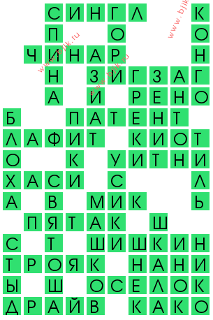 сканворд 12102