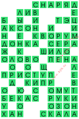 сканворд 12160