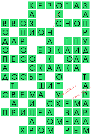 сканворд 12179