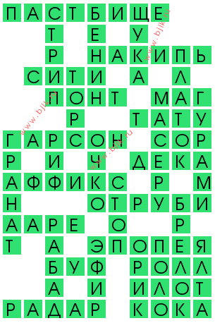 сканворд 12224