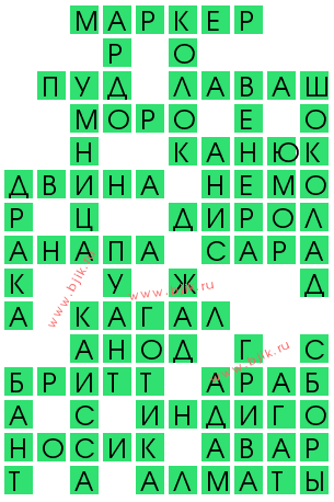 сканворд 12245