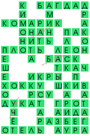 сканворд 12252