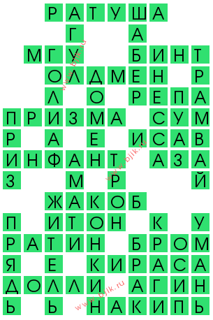 сканворд 12304