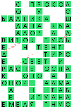 сканворд 12347
