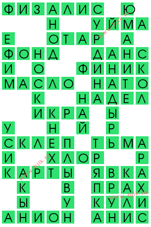 сканворд 12352