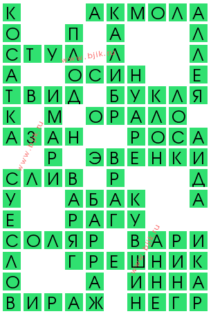 сканворд 12359