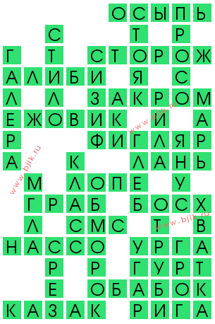 сканворд 12408
