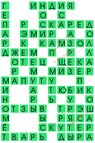 сканворд 12441