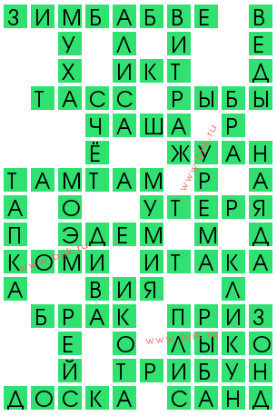 сканворд 12446