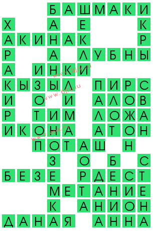 сканворд 12460