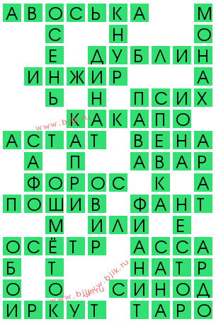 сканворд 12466