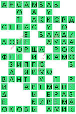 сканворд 12473