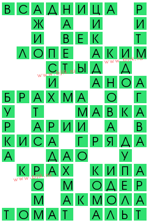 сканворд 12516