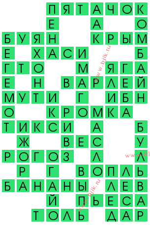 сканворд 12519