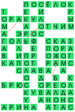 сканворд 12530