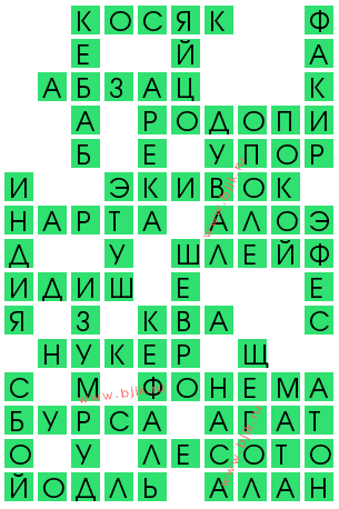 сканворд 12562