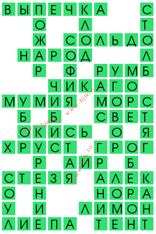 сканворд 12596