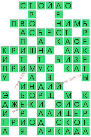 сканворд 12599