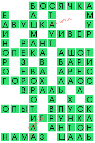 сканворд 12660