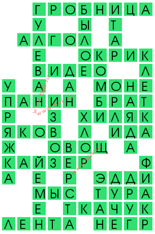 сканворд 12686