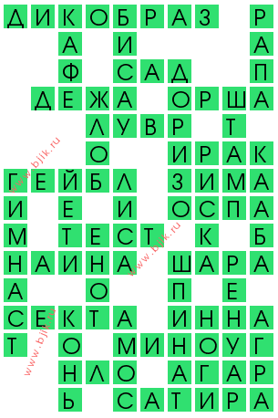 сканворд 12705