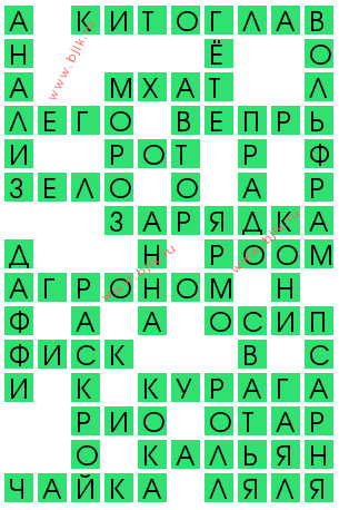 сканворд 12726
