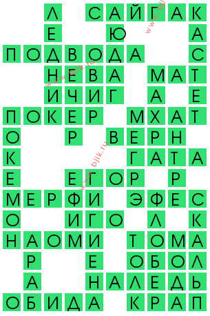 сканворд 12747