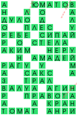 сканворд 12794