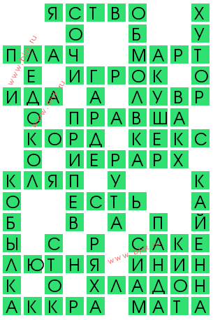 сканворд 12802