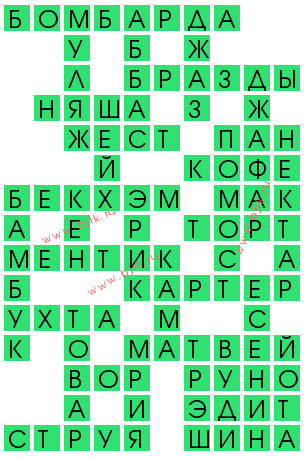 сканворд 12824