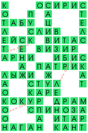 сканворд 12829