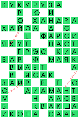 сканворд 12838
