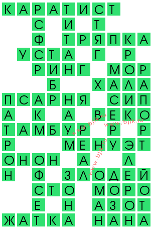 сканворд 12954