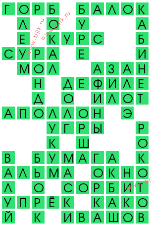 сканворд 12957