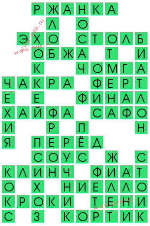 сканворд 12975