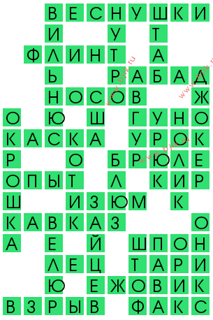 сканворд 12981