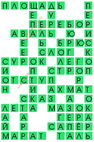 сканворд 12983