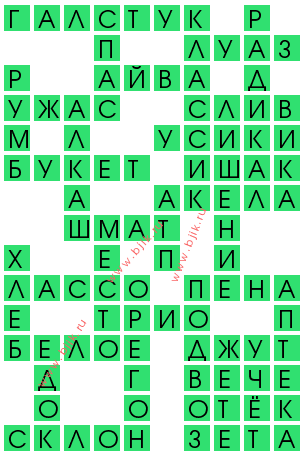 сканворд 12987