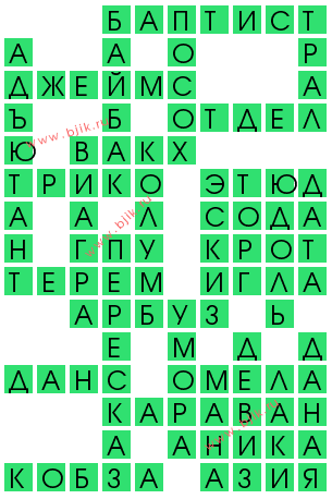 сканворд 12990
