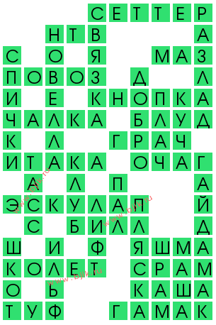 сканворд 13030