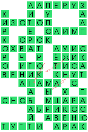 сканворд 13060