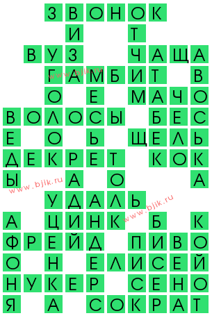 сканворд 13069