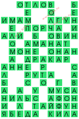 сканворд 13072