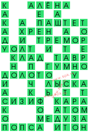 сканворд 13111